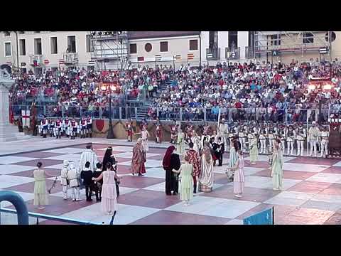 partita a scacchi marostica