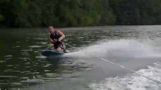 preview picture of video 'Knee Board 360 and Tube Barrel Rolls'