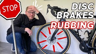 How To Stop Disc Brakes Rubbing On Your Road Bike - Bike Maintenance