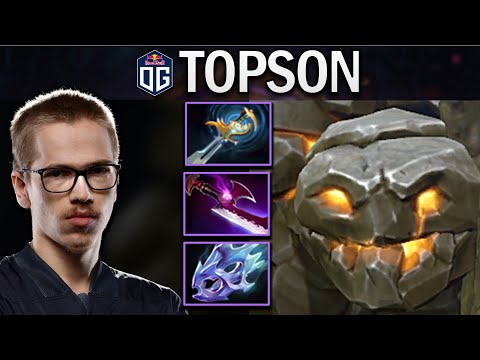 OG.TOPSON TINY WITH MOON SHARD - SILVEREDGE - DOTA 2 7.30 GAMEPLAY