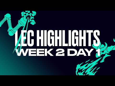 Full Day Highlights | W2D1 | 2022 LEC Spring