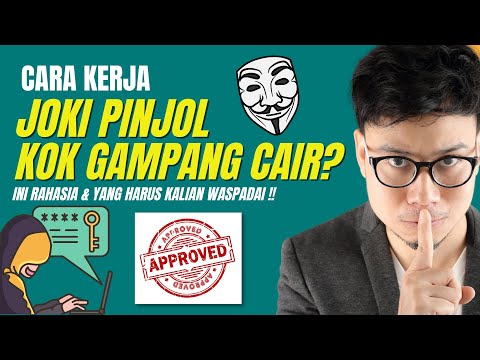 CARA KERJA JOKI PINJOL KENAPA BISA GAMPANG CAIR ! WASPADA JANGAN TERTIPU !