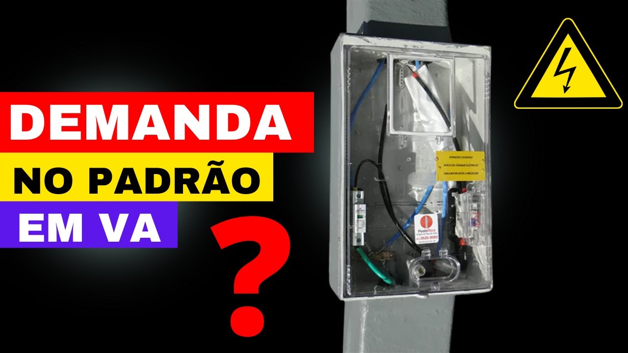 Como calcular a demanda no padrão de entrada? Potência total no padrão de entrada!