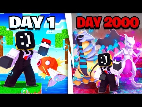I Spent 2000 DAYS in Minecraft PIXELMON! [Full Movie]