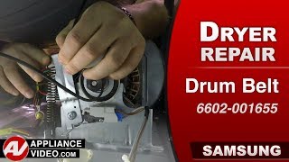 Samsung Dryer Will Not Start - Drum Belt Repair and Diagnostic