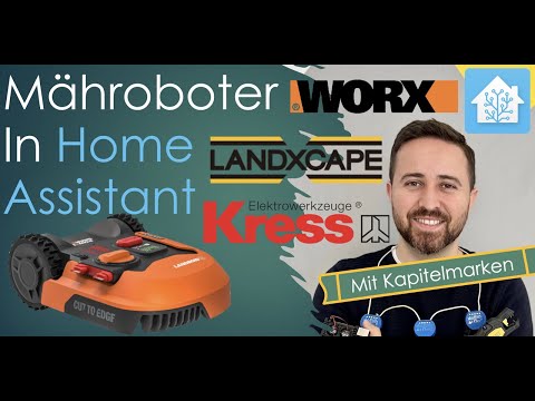 Worx / Kress / Landxcape robotic lawnmower in Home Assistant - Instructions