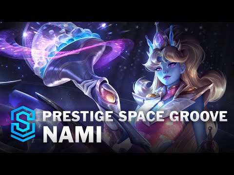 Prestige Space Groove Nami Skin Spotlight - League of Legends