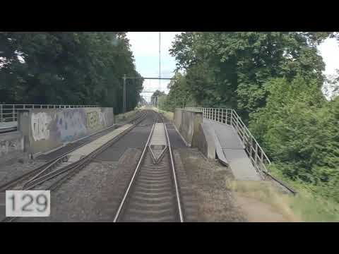 Fahren Sie mit dem Lokführer von Arnheim nach Zutphen. (mit Tacho)