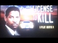 DVD Opening To Licence To Kill UK DVD