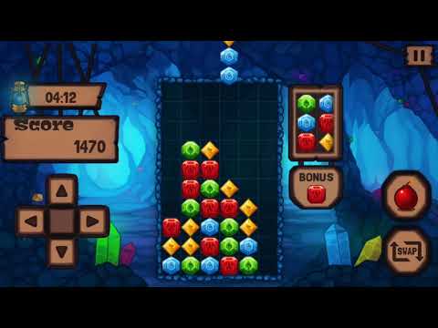 Jawels Master Free Triple Match Game (gameplay) - (iOS game) - (video)