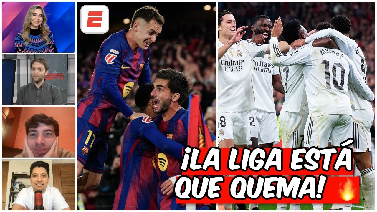 REAL MADRID y BARCELONA NO se pierden el paso y calientan LA LIGA 🔥 | Exclusivos