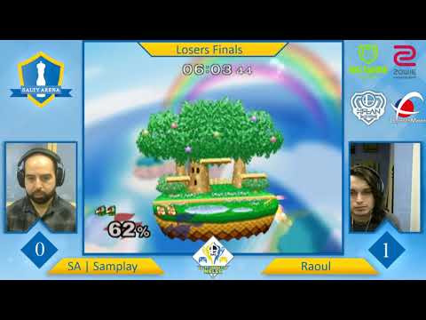 Salty Arena Cup Melee #1 [NTSC] - Losers Final - Samplay (Falco) vs Jafaden (Fox)