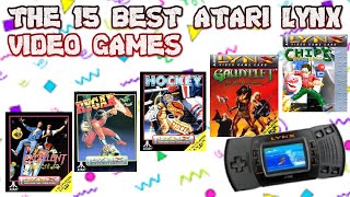 THE 15 BEST ATARI LYNX GAMES| RANKED