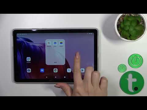 How to Create Home Screen Folders on LENOVO tab M9? - Group Apps