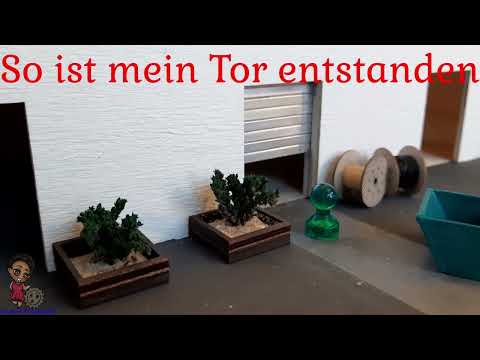 So ist mein Sektionaltor entstanden  ( H0 1:87 )