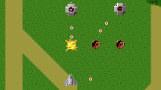 Xevious (Arcade) original video game |  gameplay session for 1 Player 💥👾🕹️
