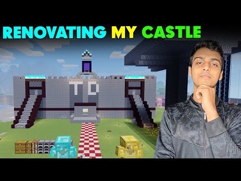 Insane Castle Makeover! Minecraft Gameplay