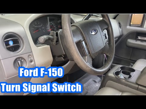 Ford F-150 Turn Signal Switch Replacement 2004-2008. Wiper Switch/Hazard Light Assembly