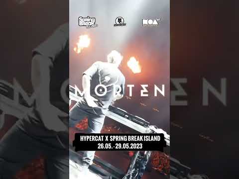 Morten confirmed! Der Future-Rave-King kommt zum Hypercat x Spring Break Island Festival! #festival
