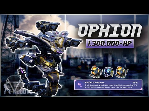 [WR] 🔥 1.3 Million HP Ophion w/ Labrys – Mk3 Gameplay | War Robots