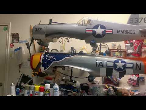 Top flite P-47 bubble top / Giant P-47D Thunderbolt  ￼