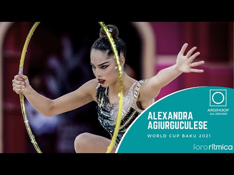 Alexandra Agiurguculese (aro - hoop) - World Cup Baku 2021