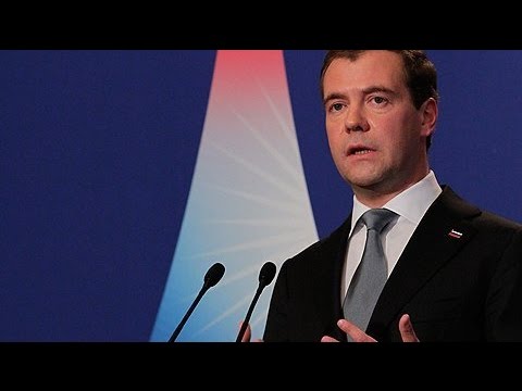 Dmitry Medvedev. News conference following the G8 Summit
