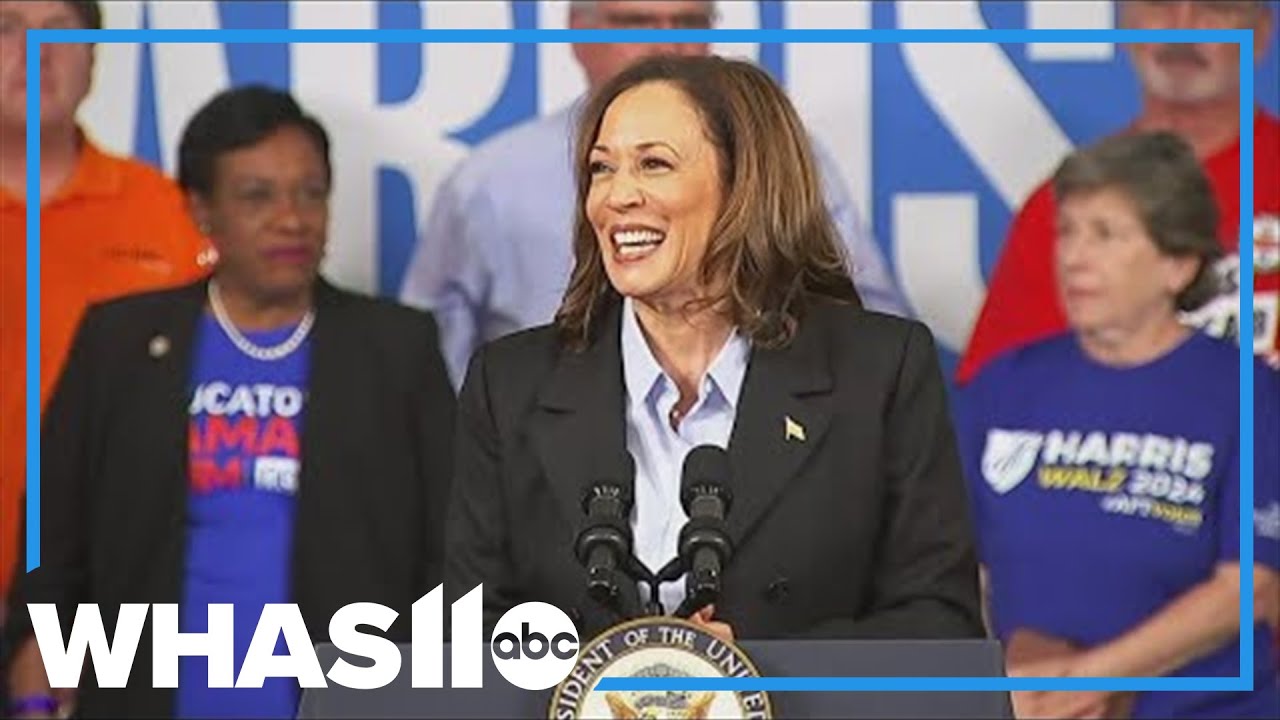 Harris campaigns in Detroit on Labor Day; Trump releases campaign video