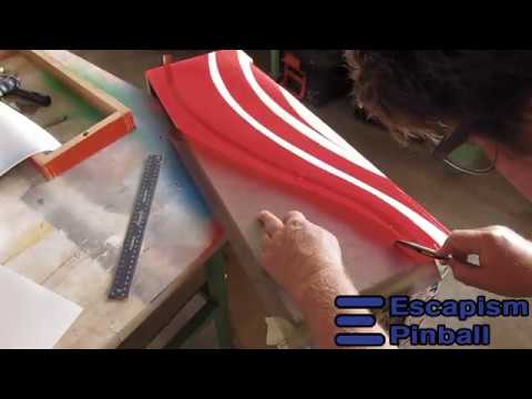 Pinball Restoration - Repainting a Spirit of 76. Part 5.