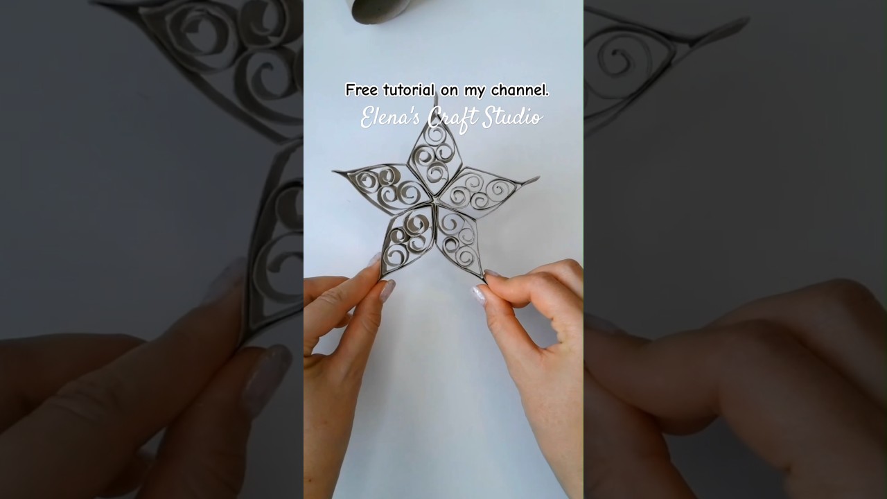 Subscribe to see more creative ideas! 😊❤️ #elenascraftstudio #diy #crafts #toiletpaperrollcrafts