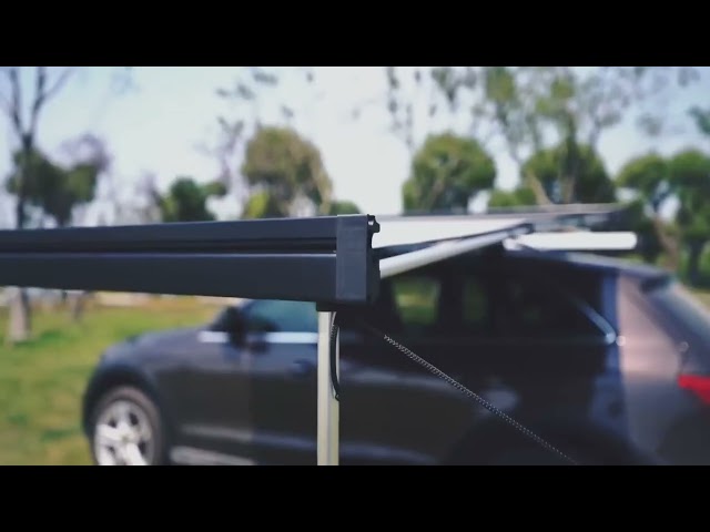 مظلة جانبية المنيوم نصف أوتوماتيك 2.5*2.5 متر