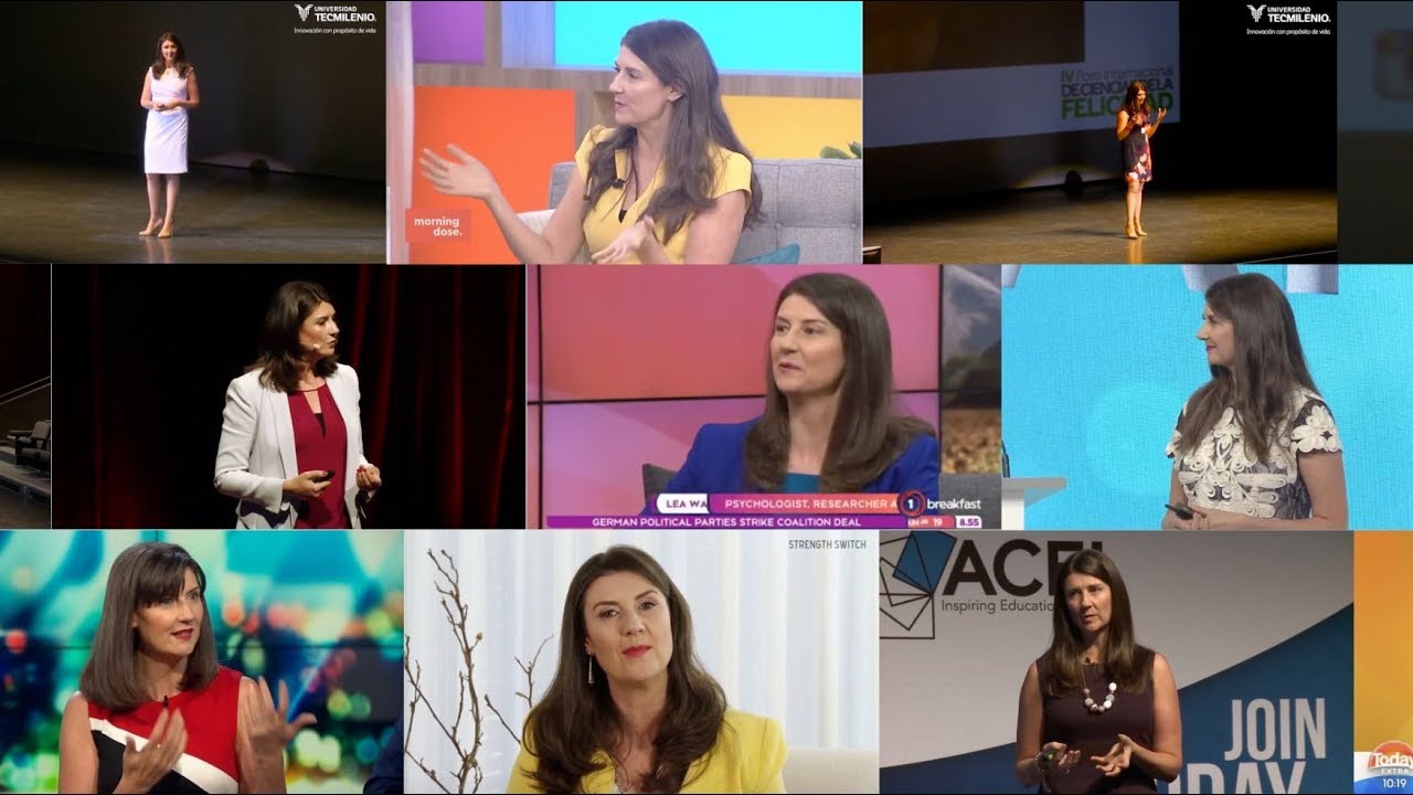 Wellbeing Speaker - Lea Waters, PhD - Demo Video