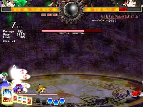 [Let's Play] Touhou Hisoutensoku:  Sanae Stage 3