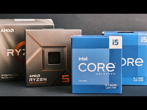 Which cpu for competetive gaming? i5 10600k, 11400, 13600k vs R5 3600, 5600x, 7600x
