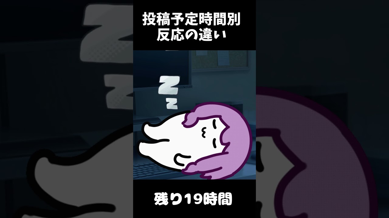 【再掲】残り時間別編集中の動画投稿者の反応の違い #voiceroid #草の間