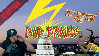 Hip-Hop Head Reaction First Time Hearing BAD BRAINS - DC Punk Rock Legends  - &quot;BIG TAKEOVER&quot; live