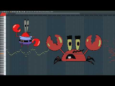 What Mr Krabs Sounds Like, sounds money - MIDI ART
