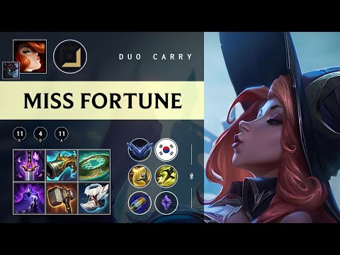 Miss Fortune ADC vs Ashe - KR Diamond Patch 25.24