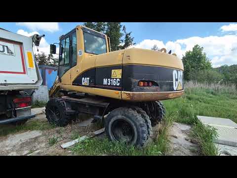 Caterpillar M 316 C, экскаваторы