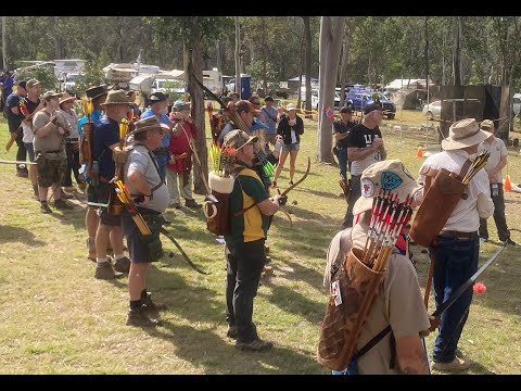 Traditional Archery.. .Barambah Trad Shoot..  Australia..