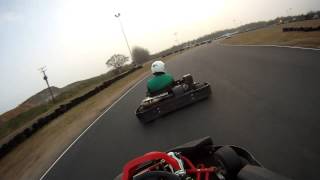 preview picture of video 'EACS Karting Championship 2013 - Round 4 - Red Lodge - Club 73 - 10th April 2013'