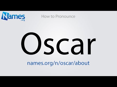 How to Pronounce Oscar
