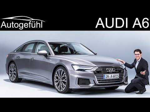 all-new Audi A6 REVIEW 2018/2019 C8 neu - Autogefühl