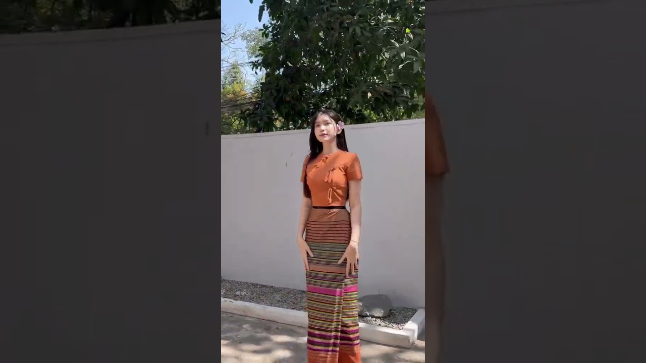 အေးချမ်းတဲ့အလှကလေး🎀❤️ #myanmar #fashion #myanmarsong #burma #burmese #dress
