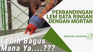 Mortar Instan (Lem Perekat Bata Ringan) Lem Leo