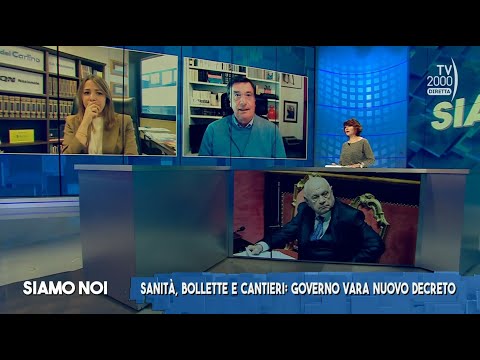 Siamo Noi (TV2000) 29 marzo 2023 - I fatti del giorno: commentano Agnese Pini e Massimo De Manzoni