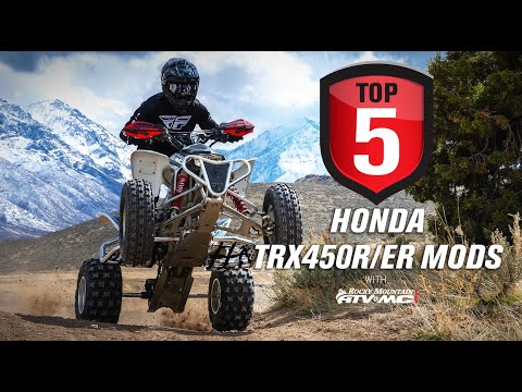 Top 5 Honda TRX450R/ER Mods