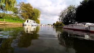 Canoeing on the Norfolk Broads