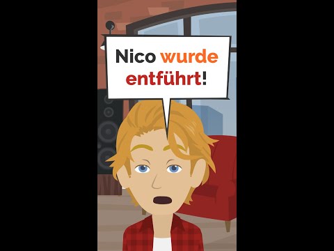 Nico wurde entführt! - Deutsch lernen #learngerman #shorts