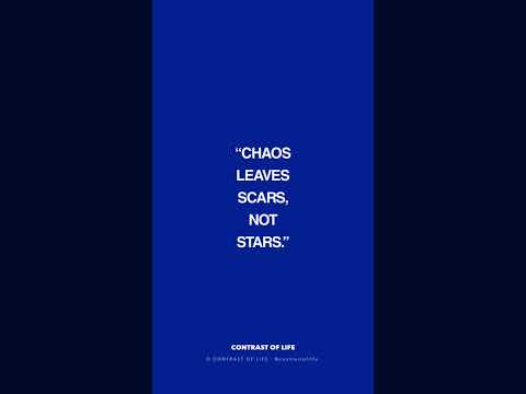 Chaos leaves traces. #contrastoflife #art #design #minimalism